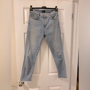 Skinny jeans cropped